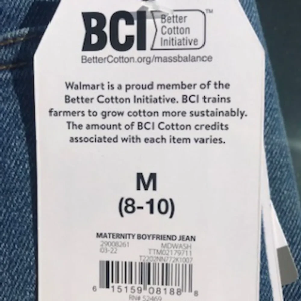 Size: Medium {8-10} . Women's Boyfriend Maternity Jeans . New . {2} Pair Bundle - Picture 3 of 4
